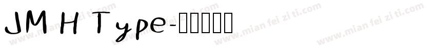 JM H Type字体转换
